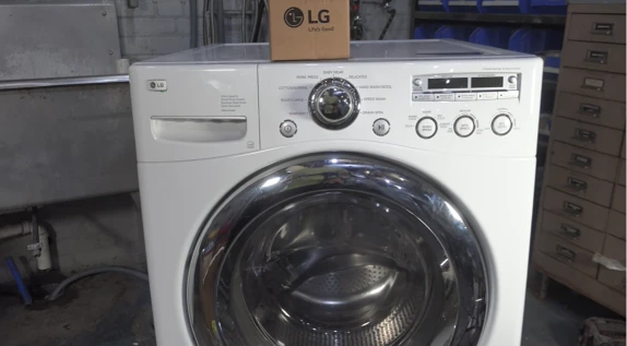washer repair Oceanside CA LG front-load OE drain error pump filter scale