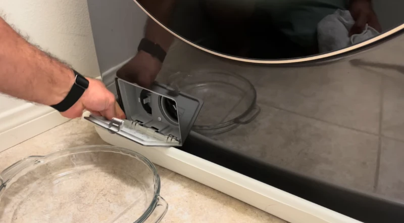 LG front-load washer drain repair Ventura