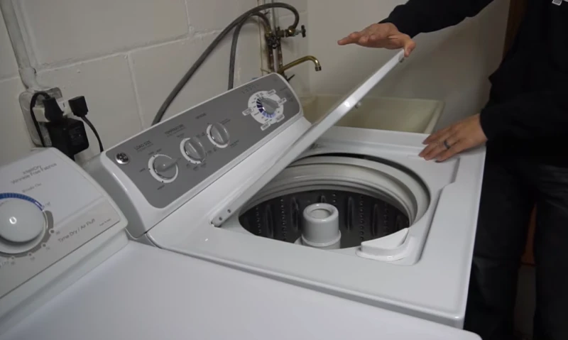 Washer not spinning — technician diagnosing top-load washer spin failure California
