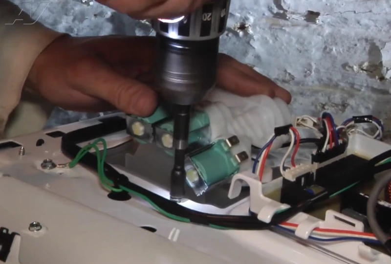 Whirlpool top-load inlet hose leak repair Pasadena California