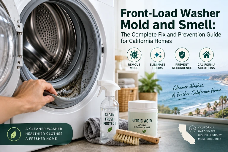 Front-Load Washer Mold & Smell: Fixes for CA Homes