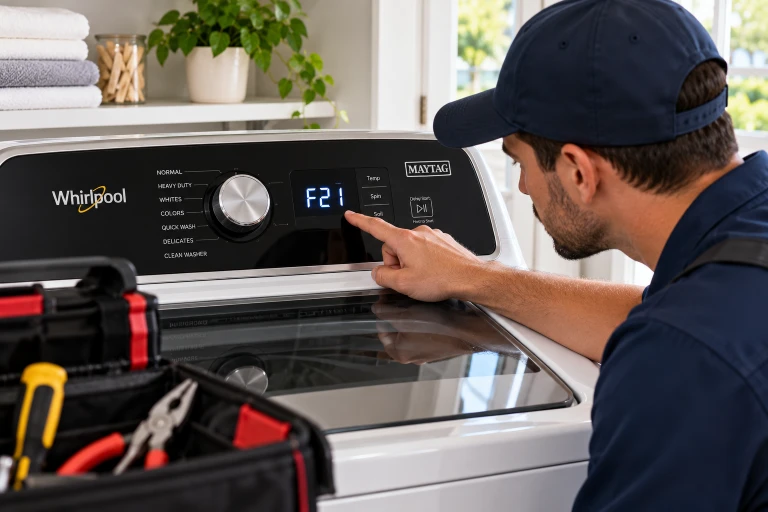 Whirlpool & Maytag Washer Error Codes | CA Guide